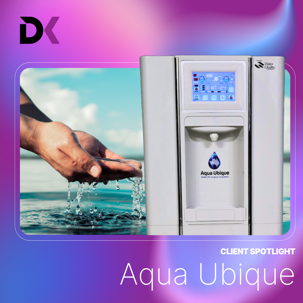 Client Spotlight: Aqua Ubique – Innovating clean water solutions with Atmospheric Water Generation